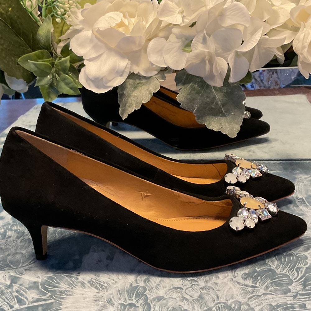 J. Crew Beaded Kitten Heels - Picture 3 of 8